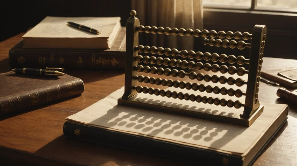Timeshare tax deductions — abacus representing cost calculations