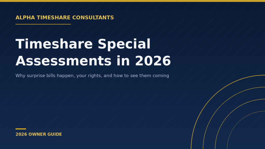 timeshare special assessment bill arriving on top of 2026 maintenance fees explained for owners